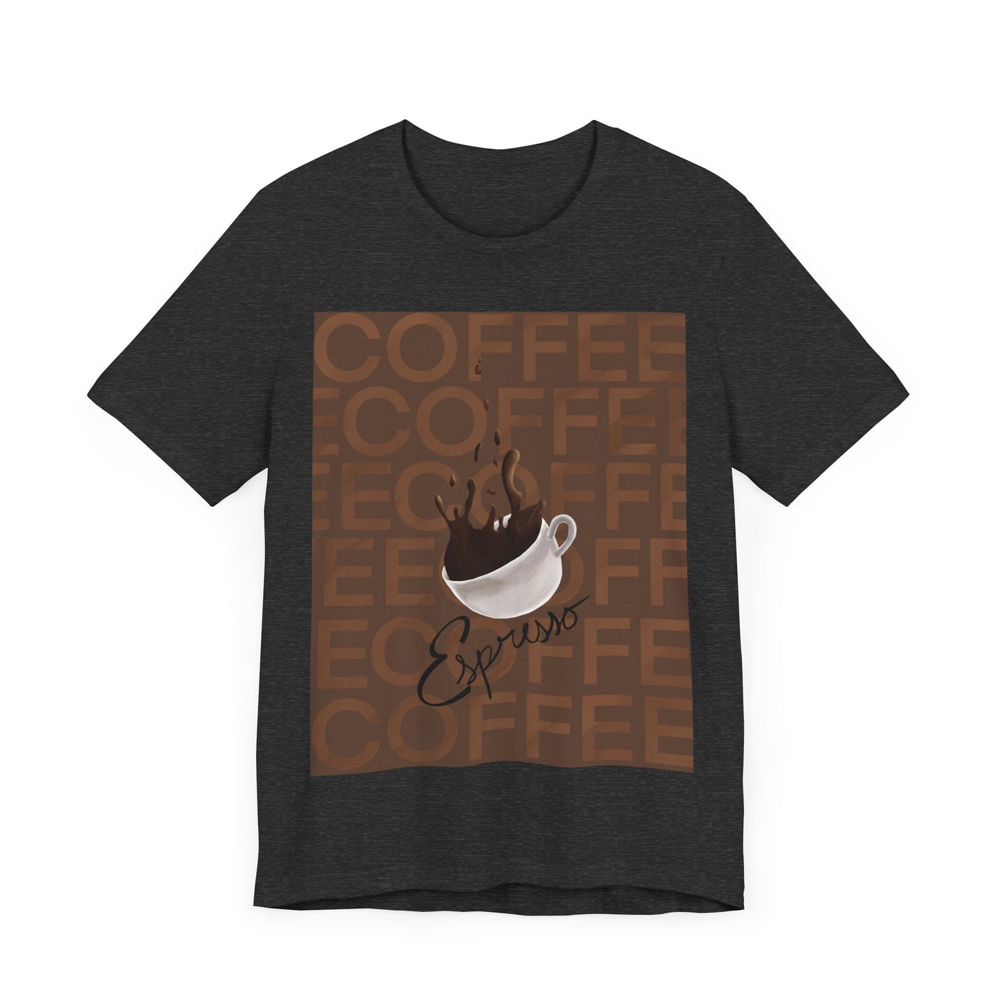 Espresso Print - Unisex Jersey Short Sleeve Tee