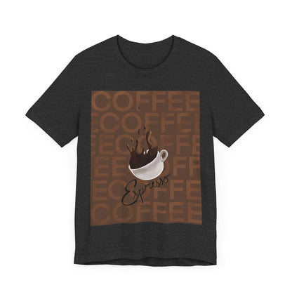 Espresso Print - Unisex Jersey Short Sleeve Tee