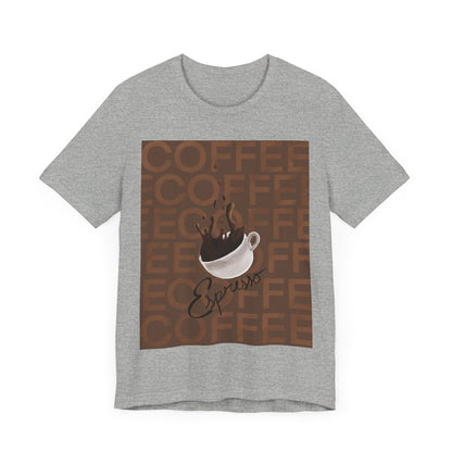 Espresso Print - Unisex Jersey Short Sleeve Tee