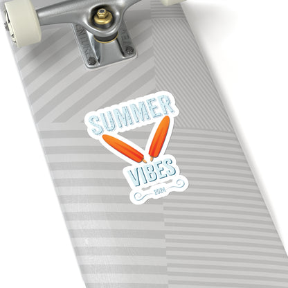 Retro Summer Vibes (No Background)- Summer Sticker