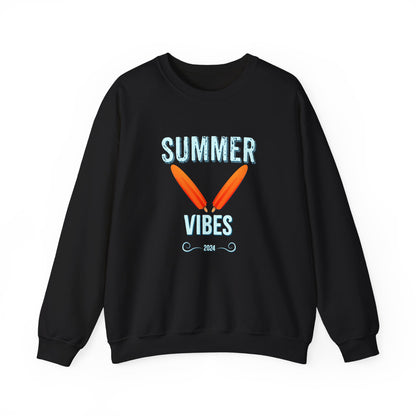 Retro Summer Vibes - Unisex Heavy Blend™ Crewneck Sweatshirt