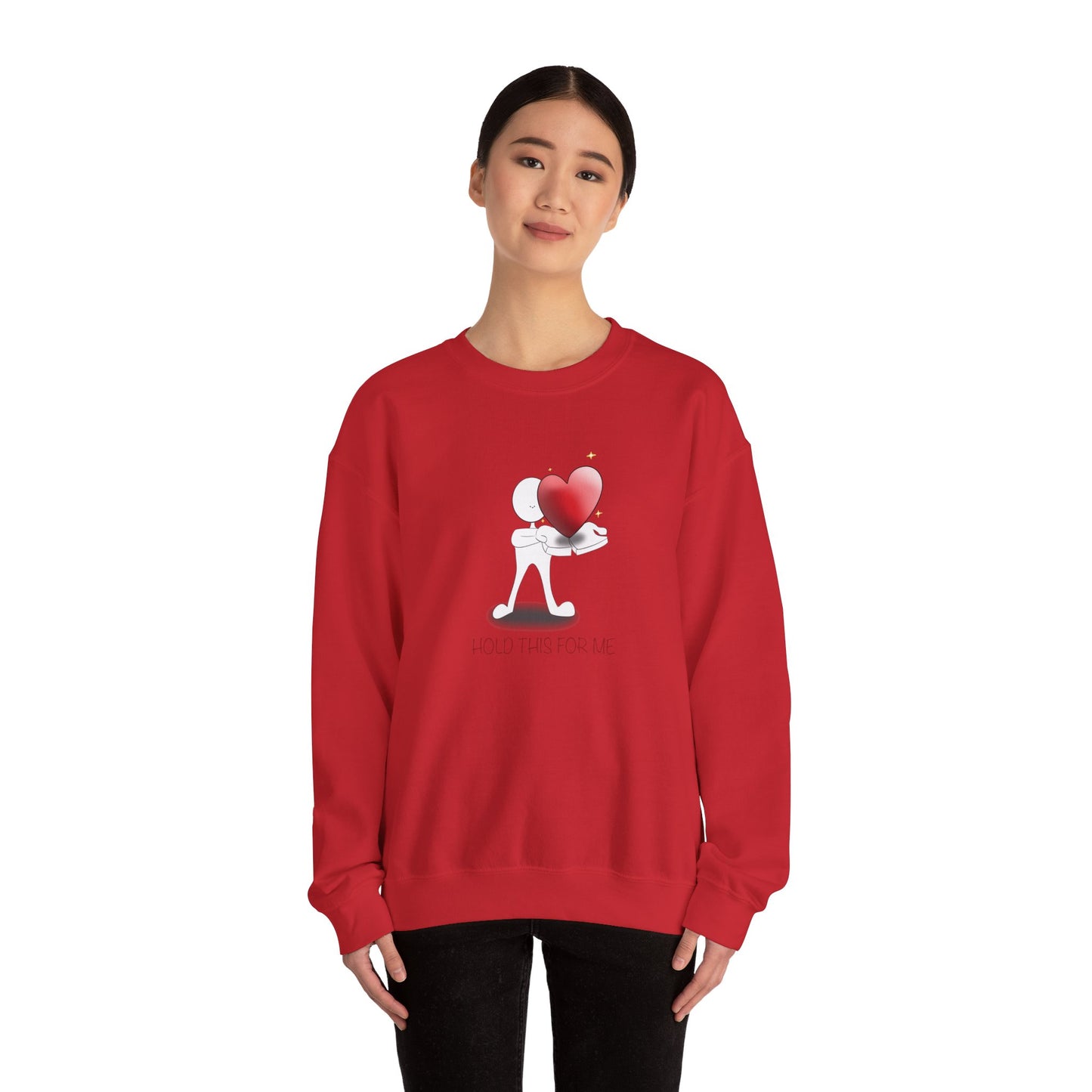 Hold This For Me - Unisex Heavy Blend™ Crewneck Sweatshirt