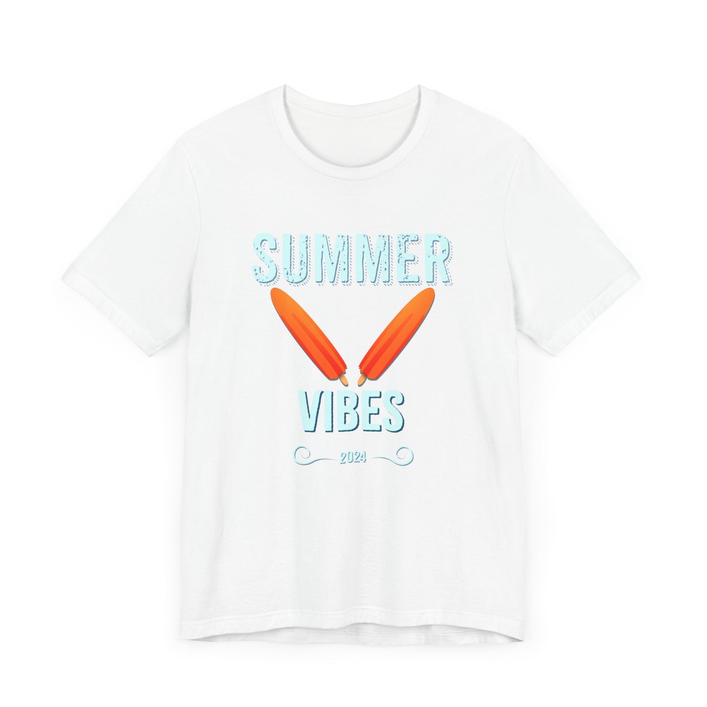 Retro Summer Vibing - Unisex Jersey Short Sleeve Tee