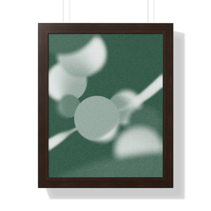 Faded Tennis - Framed Vertical Poster