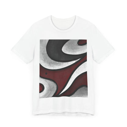 Lost Abstract Print - Unisex Jersey Short Sleeve Tee