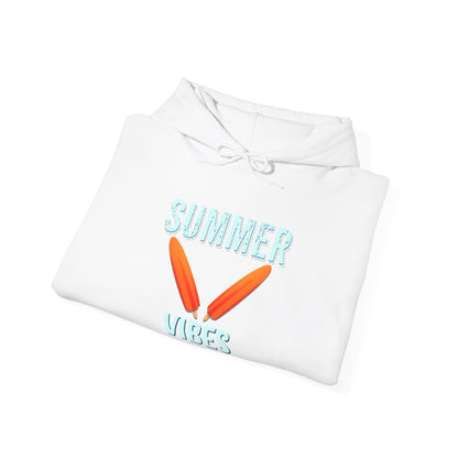 Retro Summer Vibes - Unisex Heavy Blend™ Hooded Sweatshirt