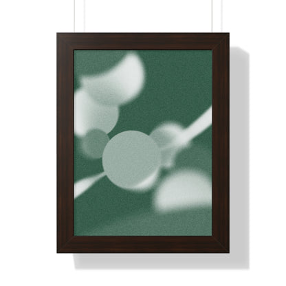 Faded Tennis - Framed Vertical Poster